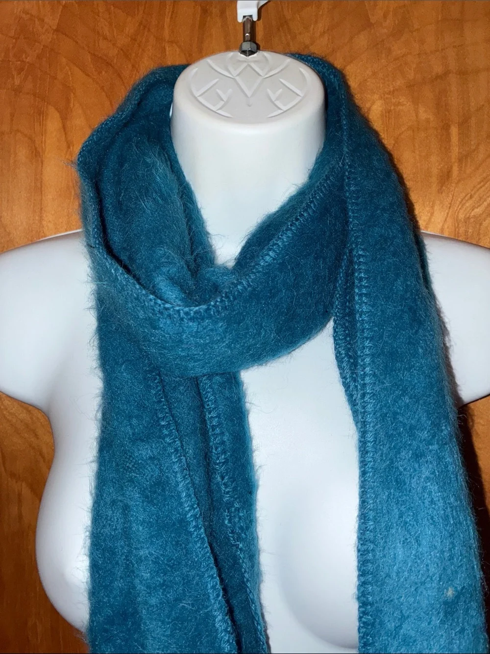 Alpaca Camargo Unisex Teal, Aqua, Turquoise Alpaca Scarf